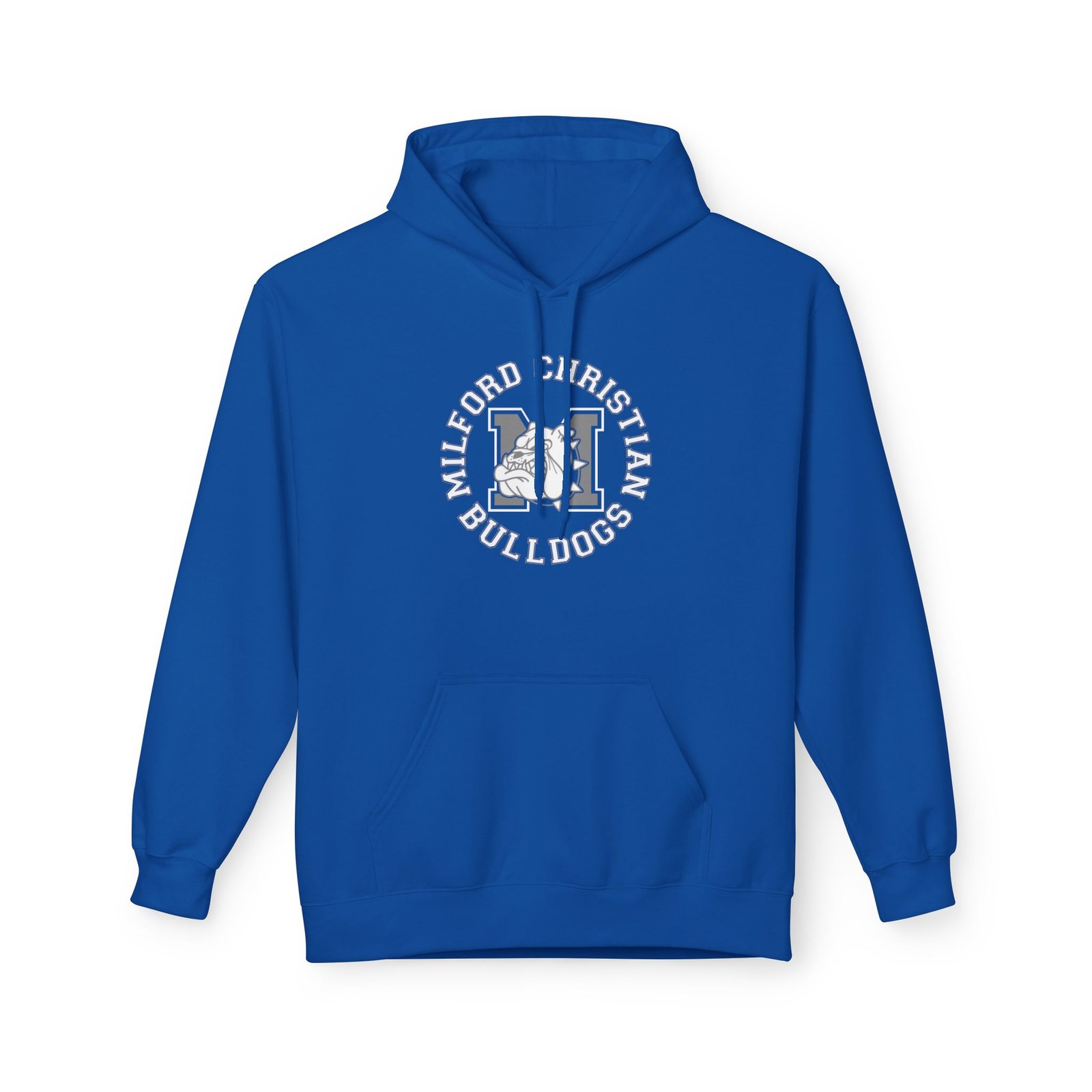 Milford Christian Bulldogs Adult Hoodie