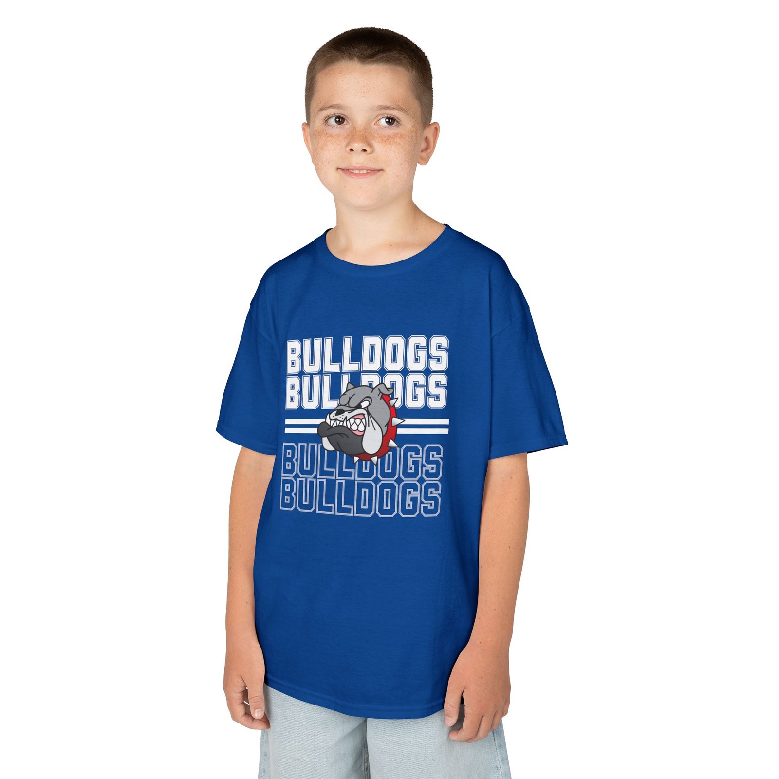 Kids T-Shirt — Retro Bulldog Graphic Tee - Image 9