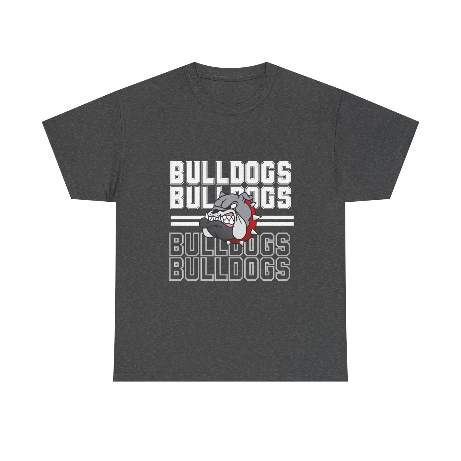 Bulldogs Retro Mascot T-Shirt - Adult - Image 9