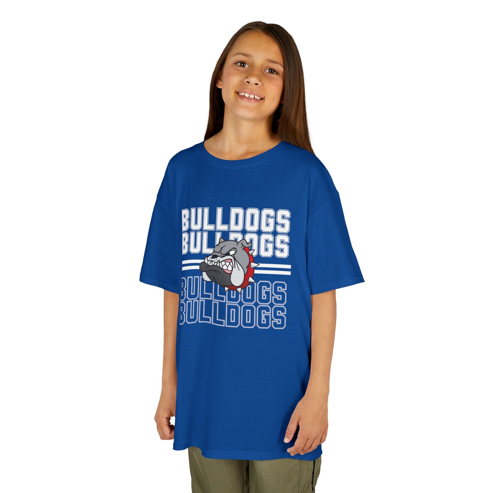 Kids T-Shirt — Retro Bulldog Graphic Tee - Image 8