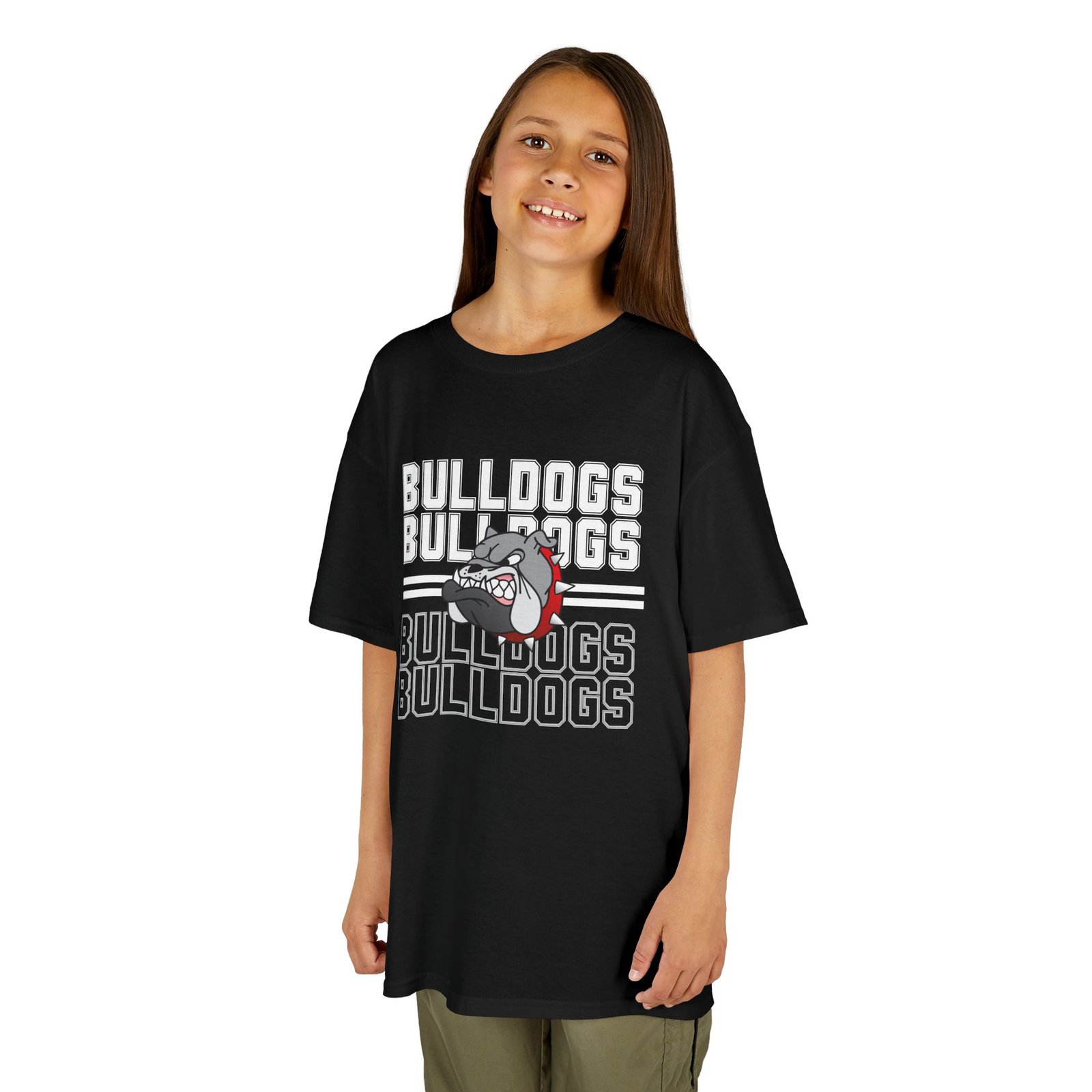 Kids T-Shirt — Retro Bulldog Graphic Tee - Image 5