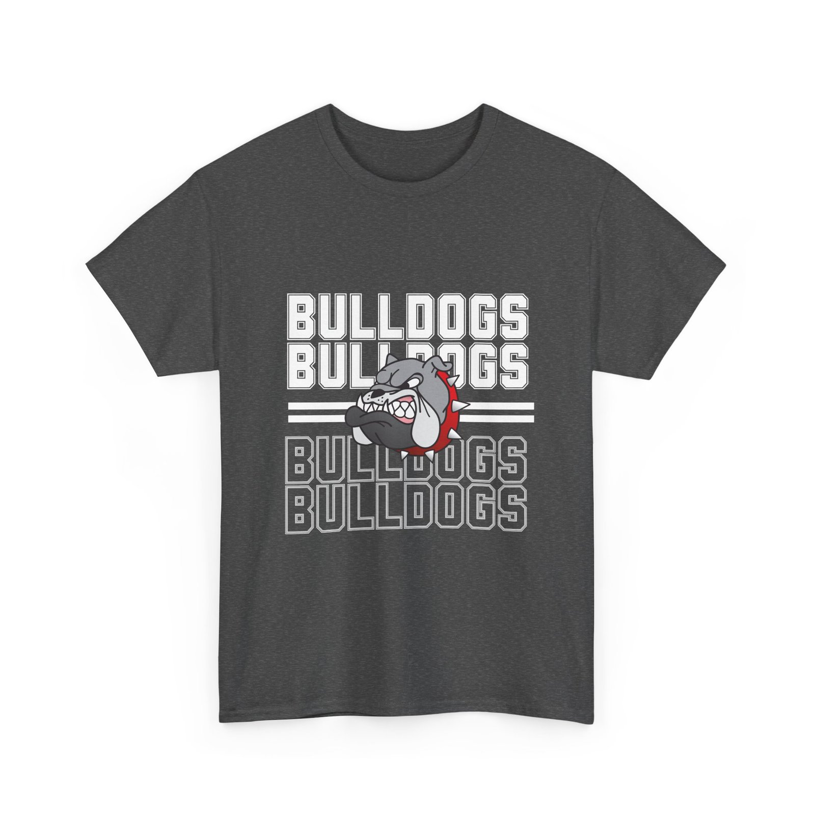 Bulldogs Retro Mascot T-Shirt - Adult - Image 10